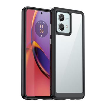 Motorola Moto G84 Anti-Shock Hybrid-deksel - Svart