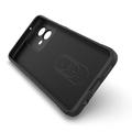 Motorola Moto G84 Rugged Series TPU-deksel - Svart