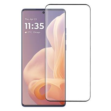 Motorola Moto G85/S50 Neo Full Cover Beskyttelsesglass - Svart Kant