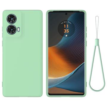 Motorola Moto G85/S50 Neo Liquid Silikondeksel - Grønn