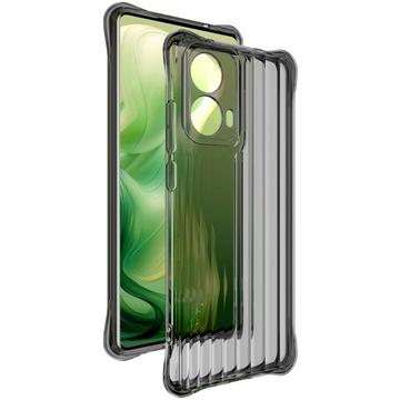 Motorola Moto G85/S50 Neo Imak Drop-Proof TPU-deksel - Gjennomsiktig Svart