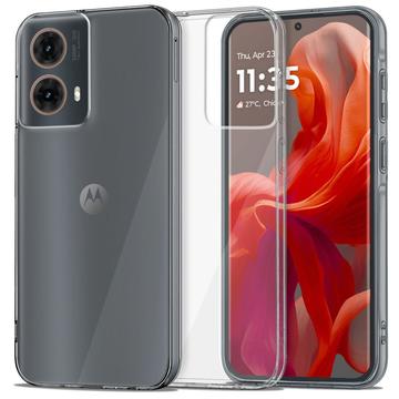 Motorola Moto G85/S50 Neo Tech-Protect Flexair Hybrid-deksel - Gjennomsiktig