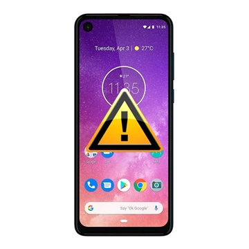 Motorola One Vision Reparasjon av Ladekontakt Flekskabel