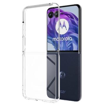 Motorola Razr 50 Ultra Ripebestandig Hybrid-deksel - Gjennomsiktig