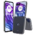 Motorola Razr 50 Ultra Ripebestandig Hybrid-deksel - Gjennomsiktig