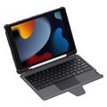 iPad 10.2 2019/2020/2021 Nillkin Bumper Combo Etui med Bluetooth-tastatur - Svart