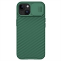 iPhone 15 Nillkin CamShield Pro Hybrid-deksel - Grønn