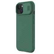 iPhone 15 Nillkin CamShield Pro Hybrid-deksel - Grønn