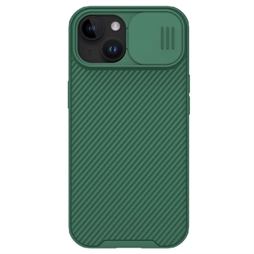 iPhone 15 Plus Nillkin CamShield Pro Hybrid-deksel - Grønn