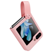 Samsung Galaxy Z Flip5 Nillkin Flex Flip Liquid Silikondeksel - Rosa