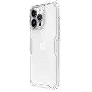 iPhone 15 Pro Nillkin Nature TPU Pro Hybrid-deksel - Gjennomsiktig