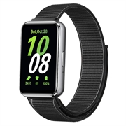 Samsung Galaxy Fit3 Nylonrem med Borrelåslukking - Svart