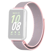 Samsung Galaxy Fit3 Nylonrem med Borrelåslukking - Rosa