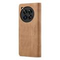 OnePlus 12 Caseme 013 Series Lommebok-deksel - Brun