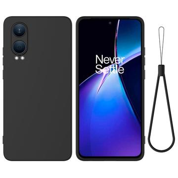 OnePlus Nord CE4 Lite/Oppo K12x Liquid Silikondeksel - Svart