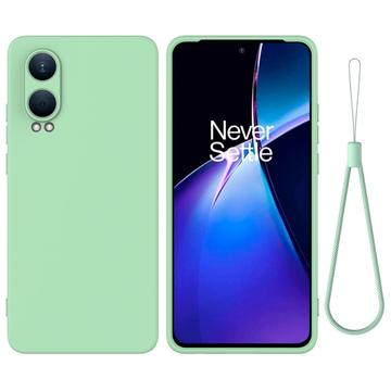 OnePlus Nord CE4 Lite/Oppo K12x Liquid Silikondeksel - Grønn