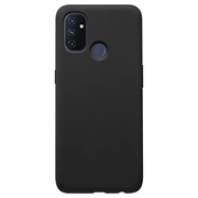 Mot Fingeravtrykk Matte OnePlus Nord N100 TPU-deksel - Svart