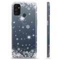 OnePlus Nord N100 TPU-deksel - Snøfnugg