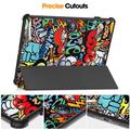 OnePlus Pad 2 Tri-Fold Series Smart Folio-deksel - Graffiti