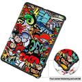 OnePlus Pad 2 Tri-Fold Series Smart Folio-deksel - Graffiti