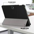 OnePlus Pad Go/Oppo Pad Air2 Tri-Fold Series Smart Folio-etui - Svart