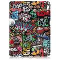 OnePlus Pad Go/Oppo Pad Air2 Tri-Fold Series Smart Folio-etui - Graffiti