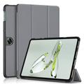 OnePlus Pad Go/Oppo Pad Air2 Tri-Fold Series Smart Folio-etui - Grå