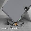 OnePlus Pad Go/Oppo Pad Air2 Tri-Fold Series Smart Folio-etui - Grå