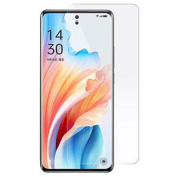 Oppo A79/A2 Beskyttelsesglass - Case Friendly - Klar