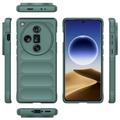 Oppo Find X7 Ultra Rugged Series TPU-deksel - Grøn