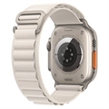 Apple Watch Ultra/8/SE (2022)/7/SE/6/5/4 Alpine Loop MQE73ZM/A - 49mm, 45mm, 44mm - L (Åpen Emballasje - Utmerket) - Stjerneskinn