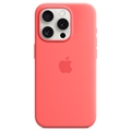 iPhone 15 Pro Apple Silikonskal med MagSafe MT1G3ZM/A - Guava