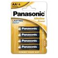 Panasonic Alkaline Power LR6/AA-batterier - 4 stk.