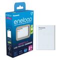 Panasonic Eneloop BQ-CC87 SmartPlus USB-batterilader med powerbank-funksjon - 4x AAA/AA