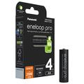 Panasonic Eneloop Pro BK-3HCDE/4BE oppladbare AA-batterier 2500mAh - 4 stk.