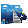 Panasonic Eneloop Pro BK-4MCDEC4BE Oppladbare AAA-batterier 800mAh med oppbevaringsboks - 4 stk.