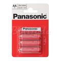 Panasonic R6RZ/4BP sink-karbon AA-batterier - 4 stk.