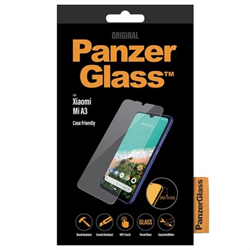 PanzerGlass Case Friendly Xiaomi Mi A3 Skjermbeskytter - Klar