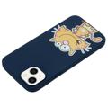 Kiss Series iPhone 14 Plus TPU-deksel med Stropp - Katt