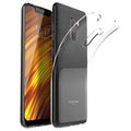 Premium Antiskli Xiaomi Pocophone F1 TPU-deksel - Gjennomsiktig