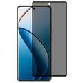 Realme 12 Pro/12 Pro+ Privacy Full Cover Beskyttelsesglass - Svart Kant