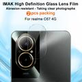 Realme C67 4G Imak HD Kamera Linse Beskytter - 2 Stk.