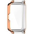 Samsung Galaxy Fit3 Rhinestone Dekorative Deksel med Skjermbeskytter - Roségull