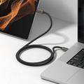 Ringke USB 3.2 Type-C-kabel PD240W - 1 m - Svart