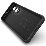 OnePlus Nord CE4 Lite/Oppo K12x Rugged TPU-deksel - Lysegrå