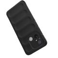 Xiaomi Redmi 12C/Poco C55 Rugged Series TPU-deksel - Svart