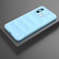 Xiaomi Redmi 12C/Poco C55 Rugged Series TPU-deksel - Blå