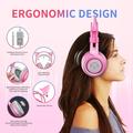 SOMIC G951S E-Sports Gaming Headphone 3.5mm hodetelefoner med ledning over øret - Rosa