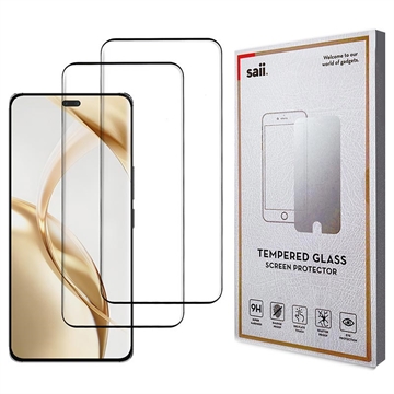 Honor 200 Pro Saii 3D Premium Skjermbeskyttere Panzerglass - 2 Stk.