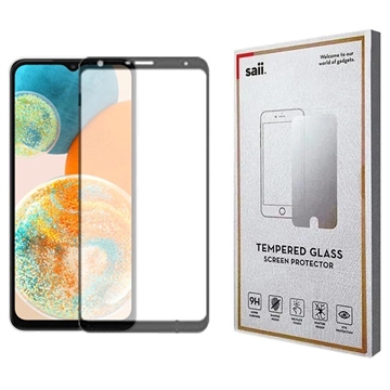 Saii 3D Premium Samsung Galaxy A23 5G Skjermbeskytter - Svart